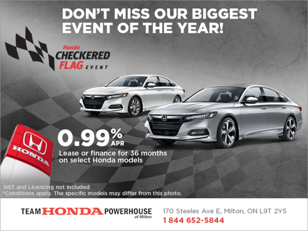 Honda Checkered Flag Event
