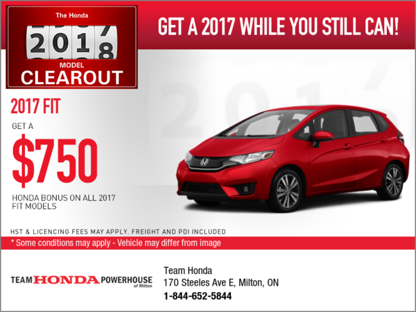 Save on the 2017 Fit Today!