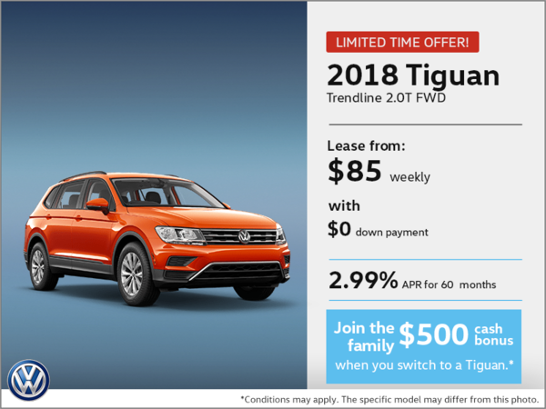 Lease the 2018 Tiguan!