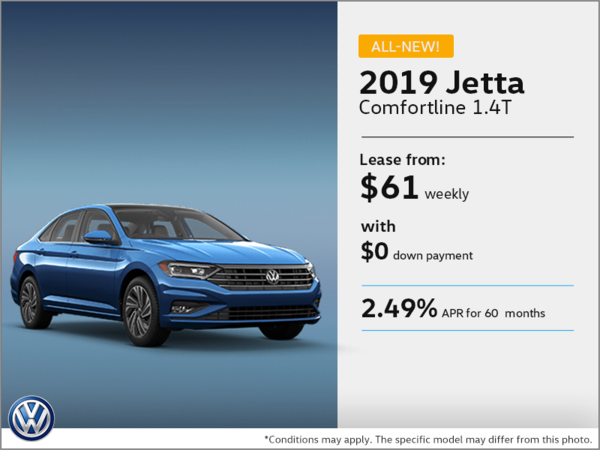 Lease the 2019 Jetta!