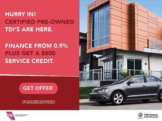 Certified Pre-Owned TDI Clearout