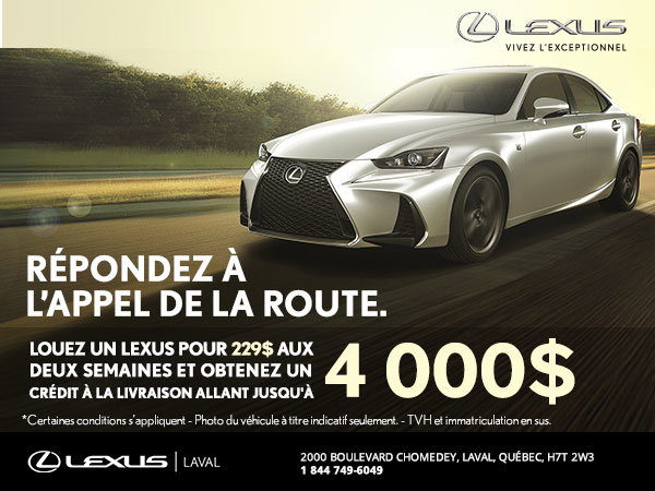 Répondez à l'appel de la route