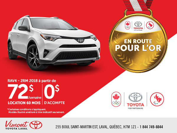 L’événement En route pour l’or - RAV 4