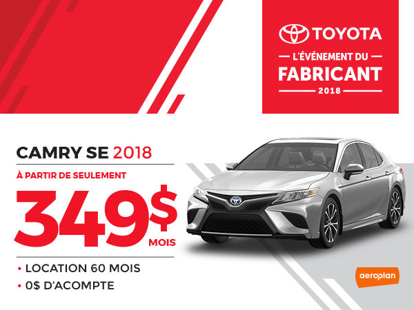 CAMRY SE 2018