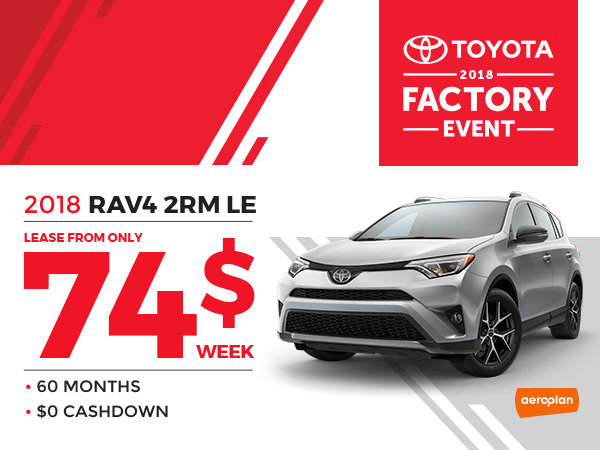 2018 RAV4 2RM LE