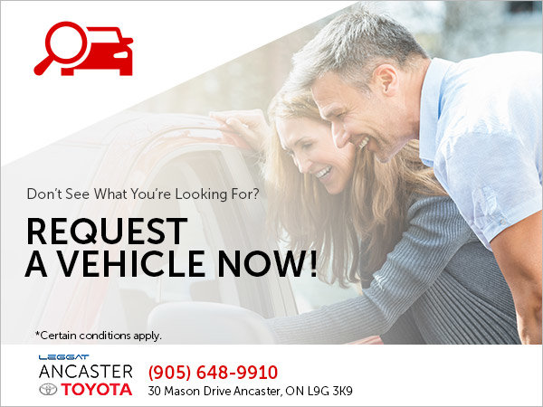 Request a Vehicle Now!