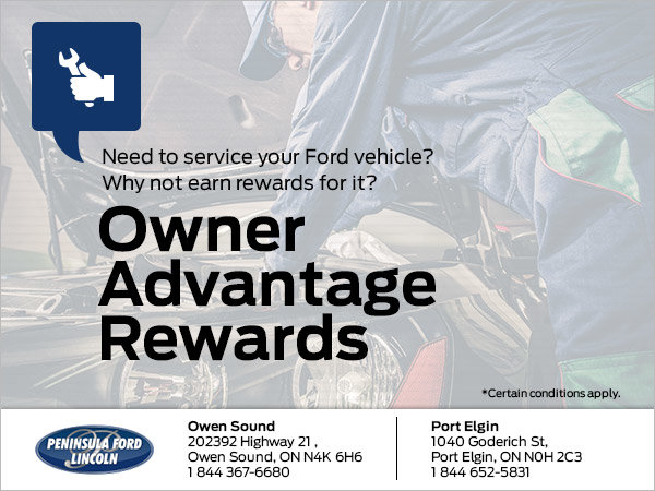 Owner Advantage Rewards