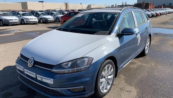 New 2019 Volkswagen Golf Sportwagen Highline Manual 4motion