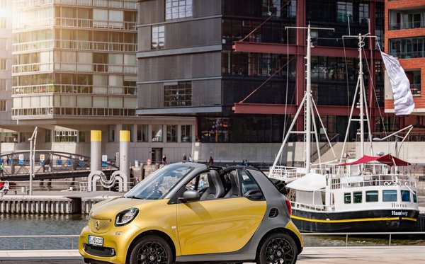 La nouvelle smart fortwo cabriolet dévoilée à Francfort