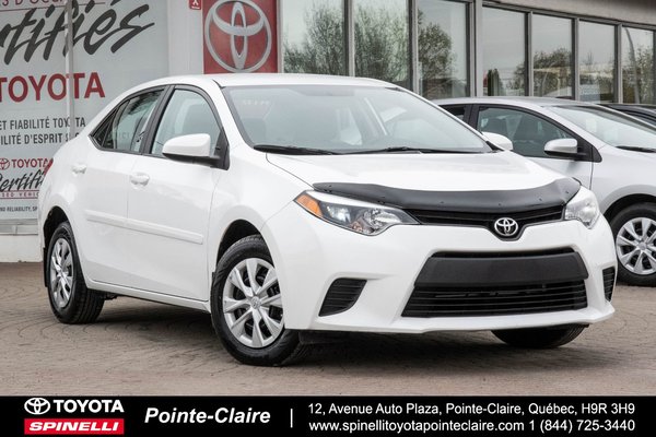 Toyota Pointe Claire >> 2015 Toyota Corolla Toyota Pointe Claire >> 2015 Toyota Corolla