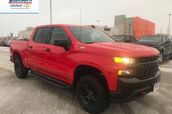 New 2019 Chevrolet Silverado 1500 Custom Trail Boss Red