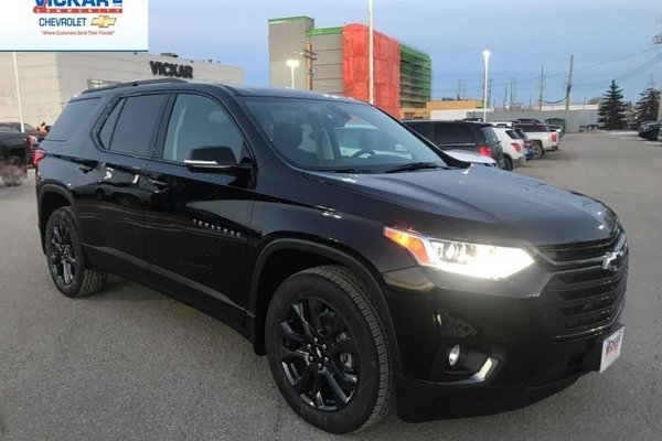 New 2019 Chevrolet Traverse Rs 315 44 B W Black For
