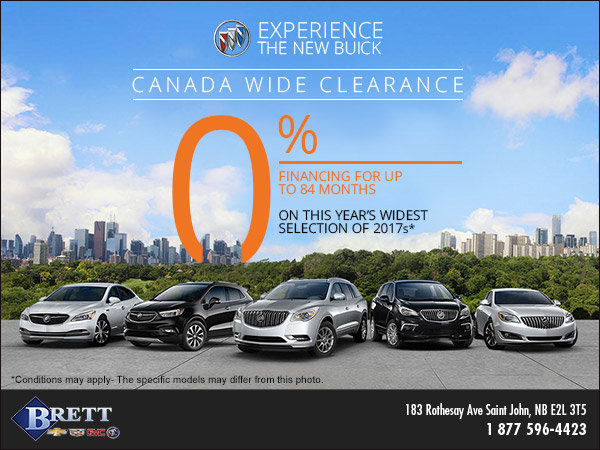 Buick's Monthly Sales Event!