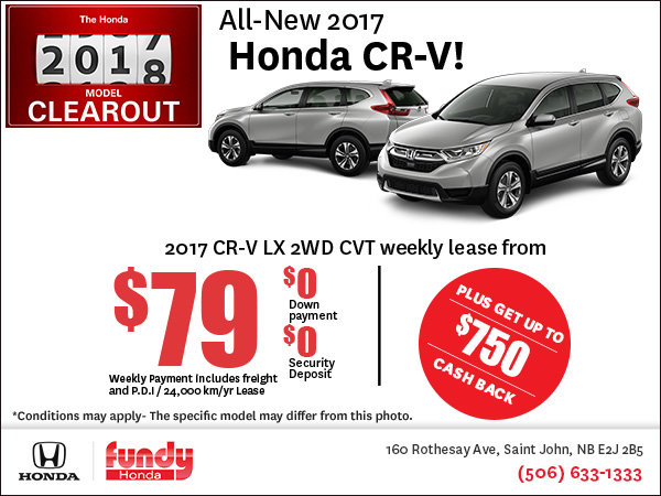 Drive Home the 2017 Honda CR-V Today!