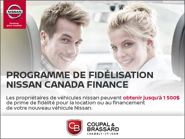 Programme de fidélisation Nissan Canada Finance