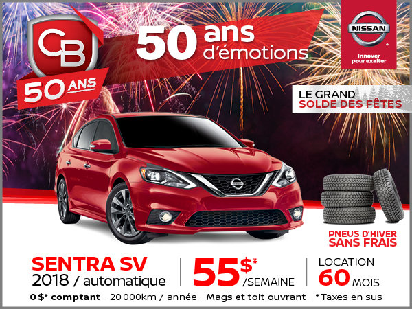 Sentra SV 2018 automatique