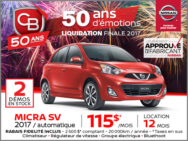 Micra SV 2017