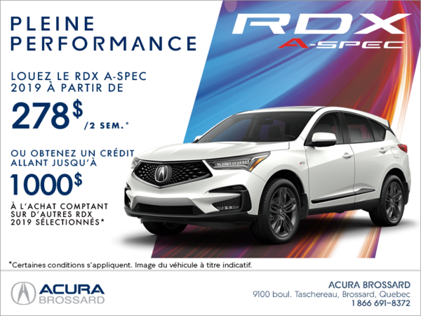 Acura RDX 2019