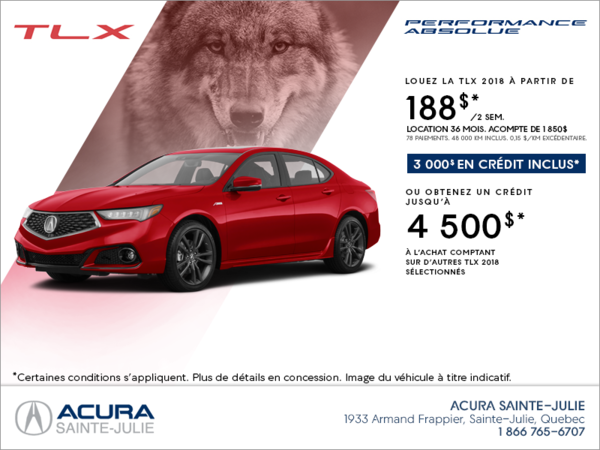Acura TLX 2018