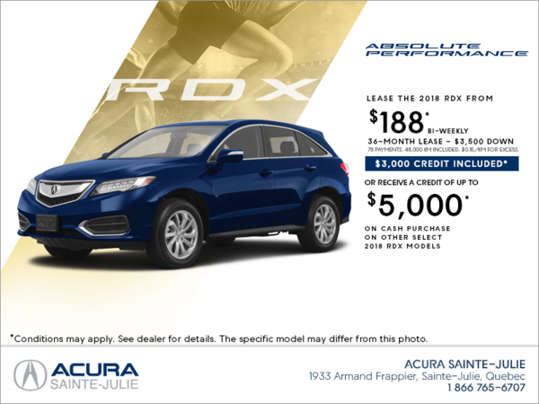 2018 Acura RDX