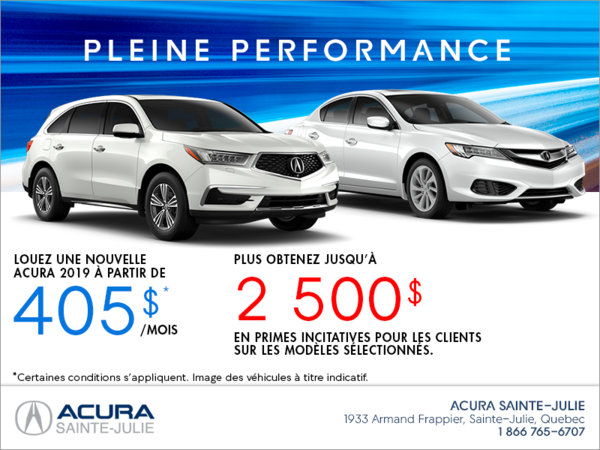 Pleine performance
