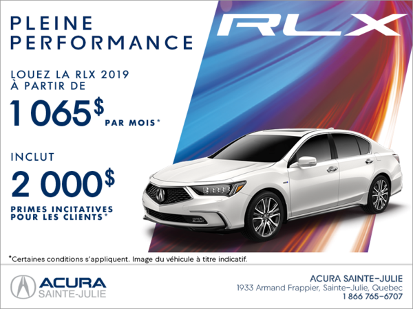Acura RLX 2019