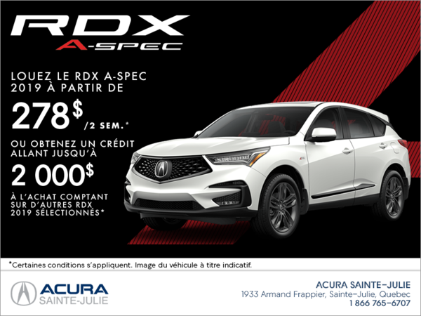 Acura RDX 2019