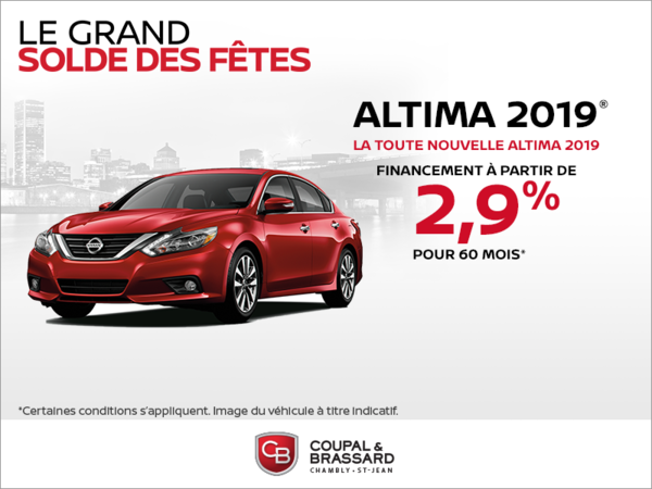 La Nissan Altima 2019
