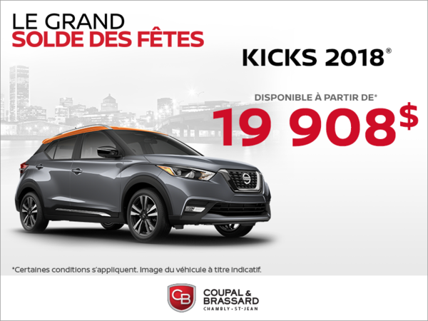 Le Nissan Kicks 2018