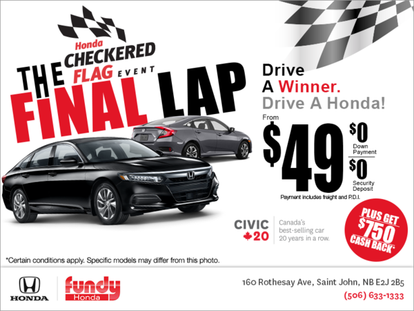 Honda Checkered Flag Event