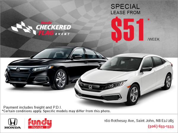 The Honda Checkered Flag Event!