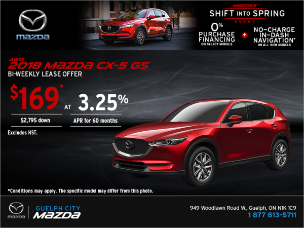 Save on the 2018 Mazda CX-5 Today!