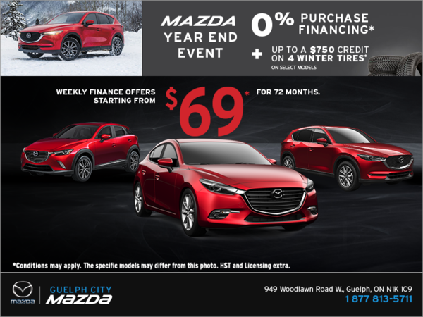 The Mazda Year End Event!