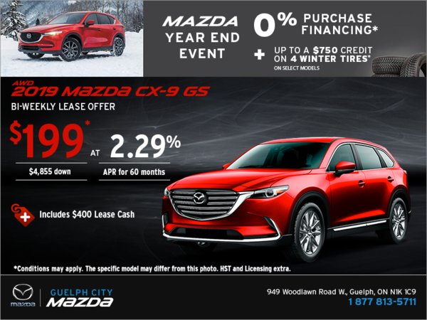 Get the 2018 Mazda CX-9 Today!