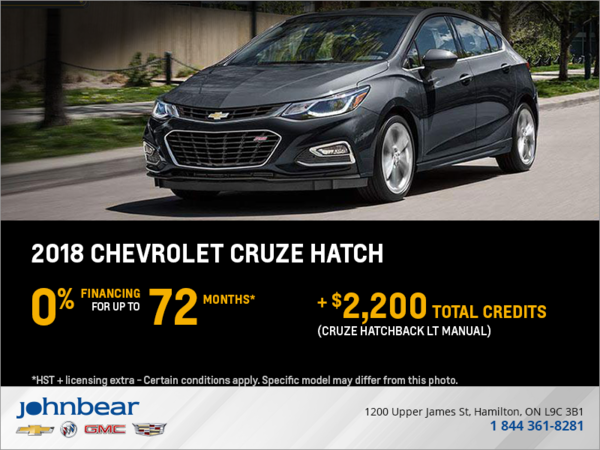 2018 Chevrolet Cruze Hatch LT