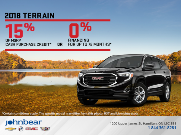 The 2018 GMC Terrain