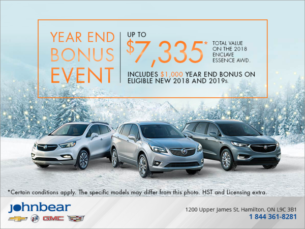Year End Bonus Event!