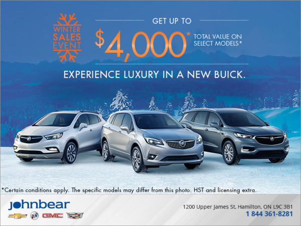 Experience Luxury in a new Buick