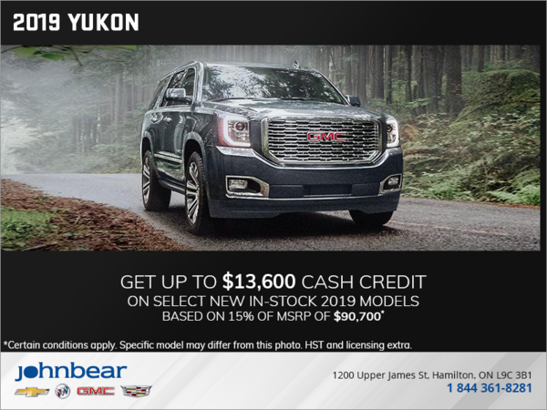 The 2019 GMC Yukon