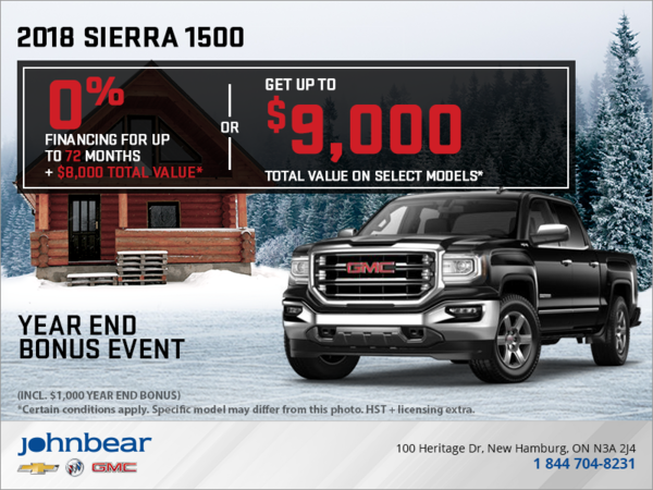 The 2018 GMC Sierra 1500