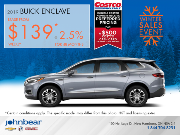 Lease the 2019 Buick Enclave