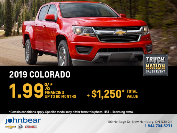 Finance the 2019 Chevrolet Colorado