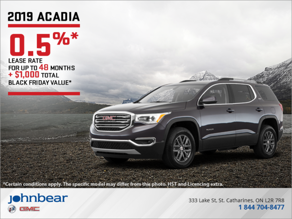 The 2019 GMC Acadia