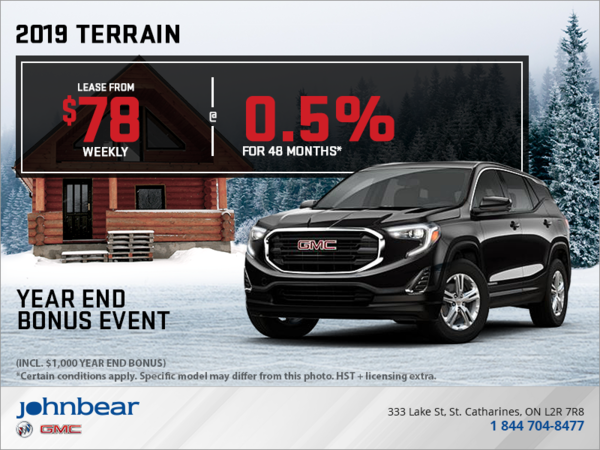 The 2019 GMC Terrain
