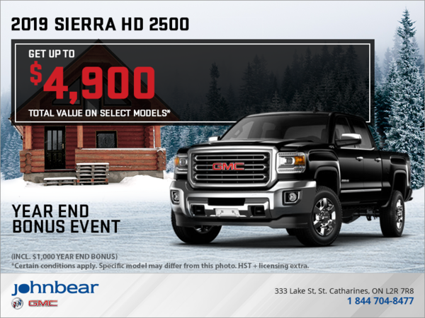 The 2019 Sierra 2500 HD