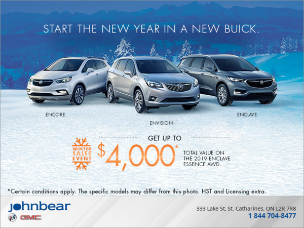 Start the New Year in a New Buick