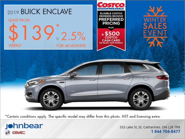 Lease the 2019 Buick Enclave