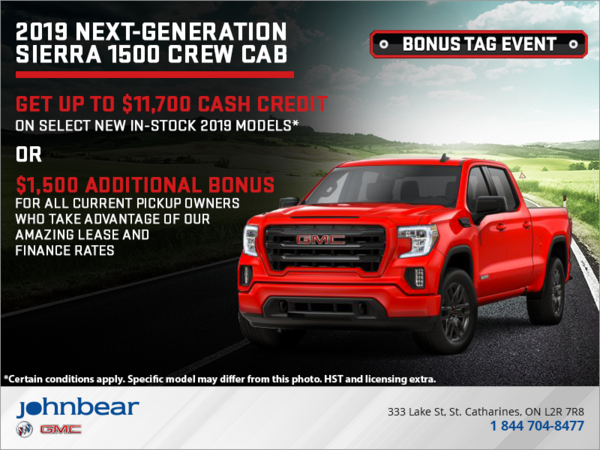 The 2019 Sierra 1500