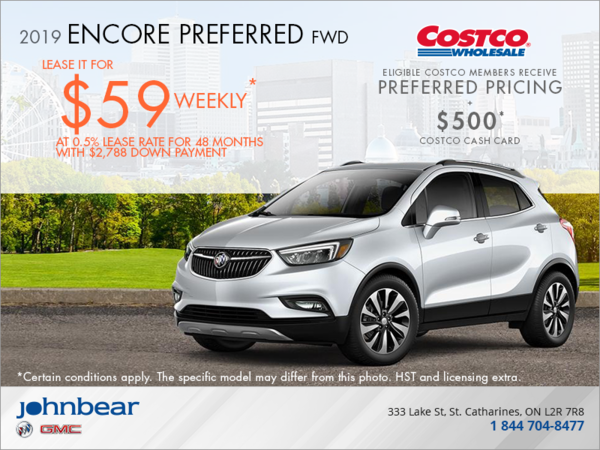 Lease the 2019 Buick Encore