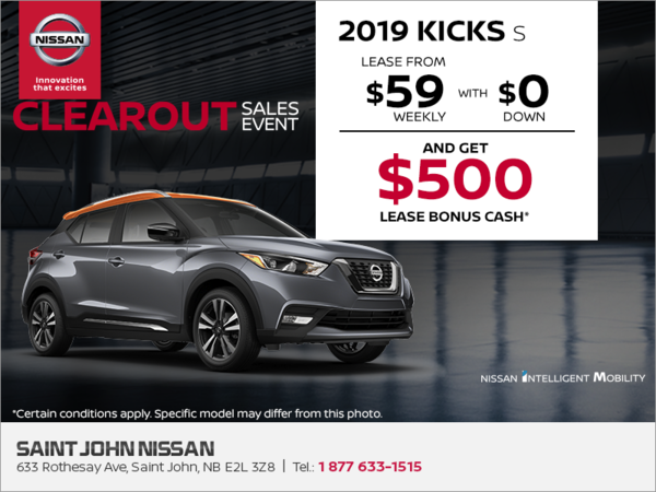 Get the 2019 Nissan Kicks Today!